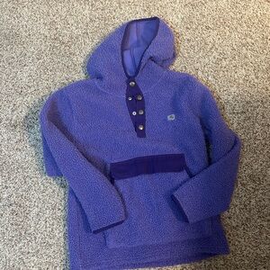 Carhartt Girls Purple Fleece Hoodie
